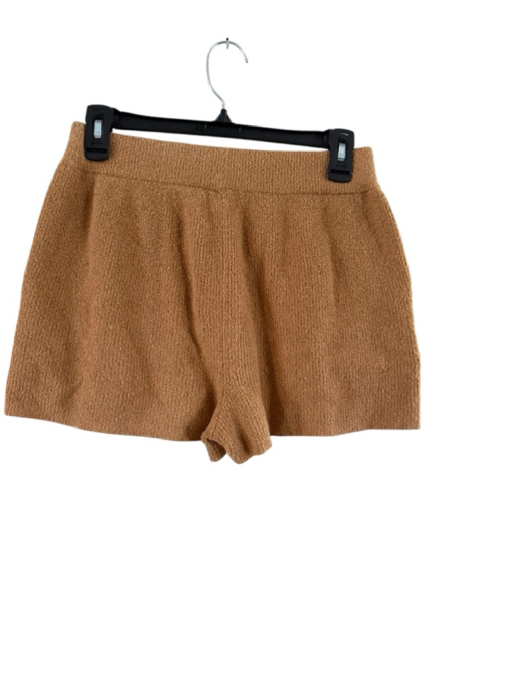 Women's Madewell Brown Knit Pull-On Shorts XXS - Picture 3 of 10